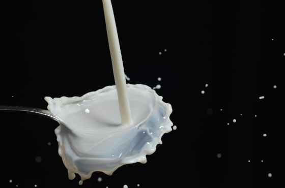 food milk liquid drip